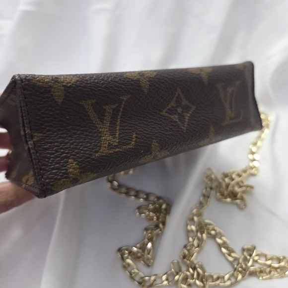 Authentic Vintage Louis Vuitton Mini Pouch Crossbody Conversion Kit - Picture 7 of 14